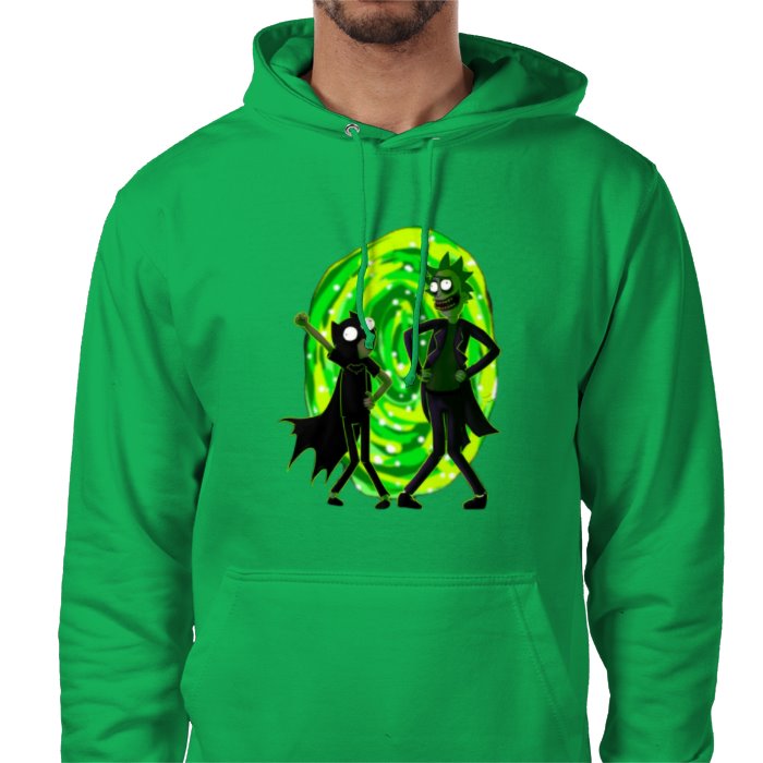 Rick & Morty & Batman - Portal Pose Value Hoodie