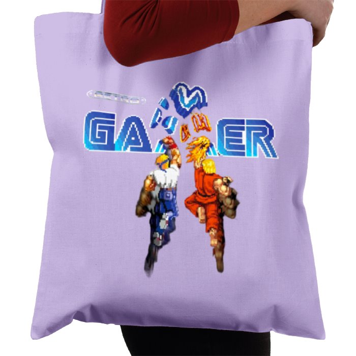 Street Fighter & Sega - Retro Gamer Tote Bag