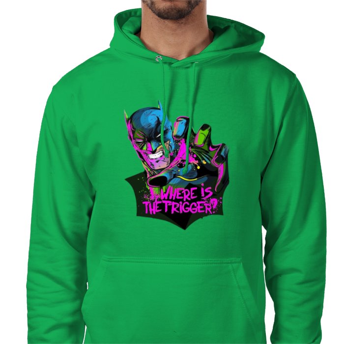 Batman - Where Is The Trigger Value Hoodie