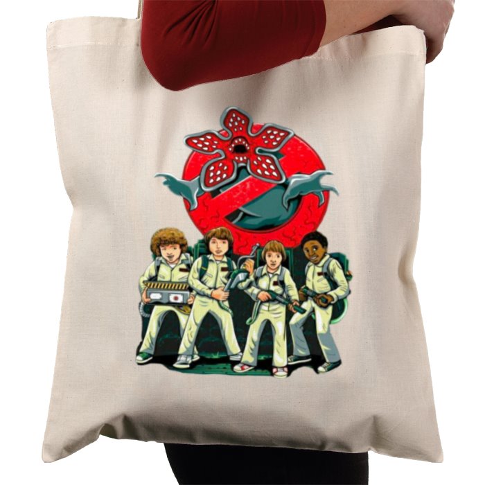 Stranger Things & Ghostbusters - Stranger Busters Tote Bag