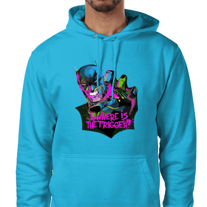 Batman - Where Is The Trigger Value Hoodie