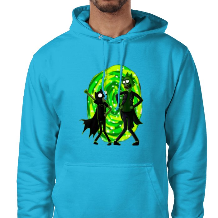 Rick & Morty & Batman - Portal Pose Value Hoodie