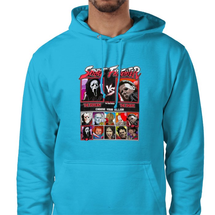 Horror Movies & Street Fighter - Street Frighter Value Hoodie