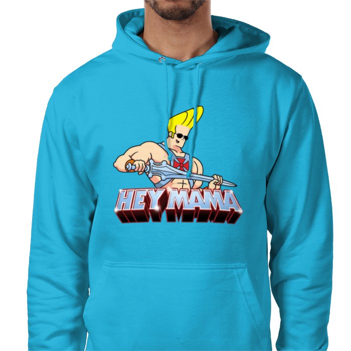 Johnny Bravo & He-Man - Hey Mama Value Hoodie