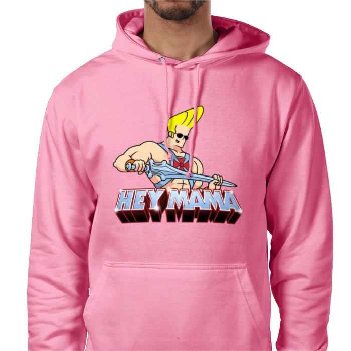 Johnny Bravo & He-Man - Hey Mama Value Hoodie