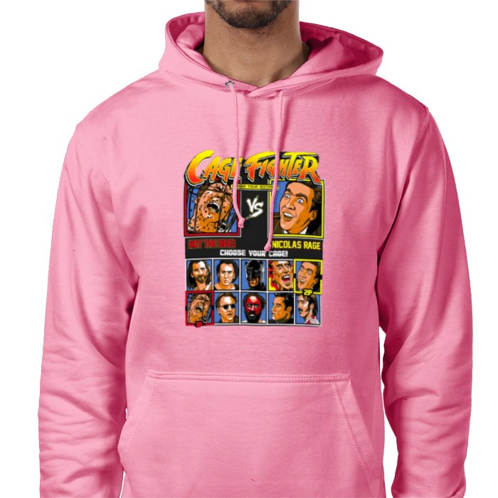 Nicholas Cage & Street Fighter - Cage Fighter Value Hoodie