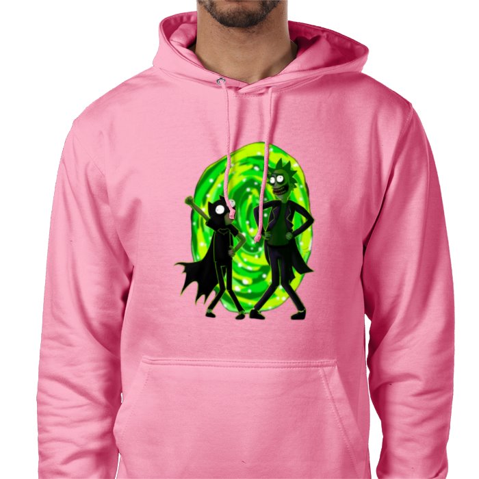 Rick & Morty & Batman - Portal Pose Value Hoodie