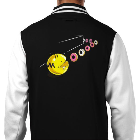 Pacman & The Simpsons - Simpsons Crossover Varsity Jacket