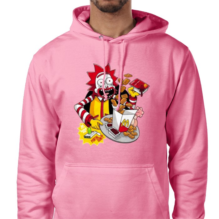 Rick & Morty & Mc Donald's - Rick Mc Donald Value Hoodie