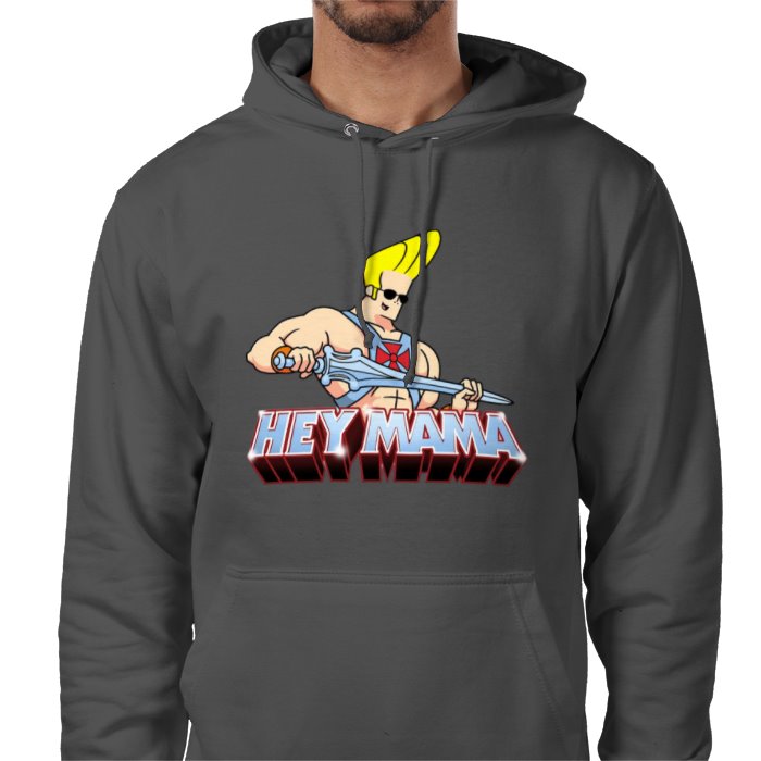 Johnny Bravo & He-Man - Hey Mama Value Hoodie