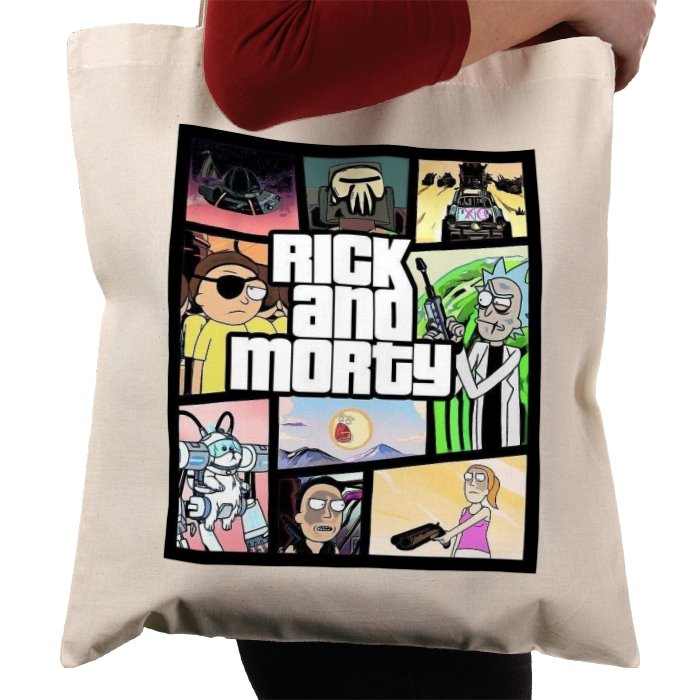 Rick & Morty & Grand Theft Auto - Grand Theft Auto Style Bag