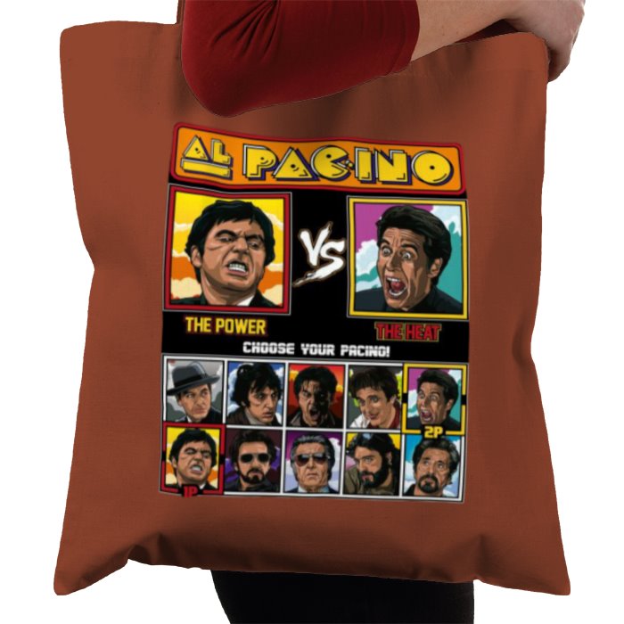 Al Pacino & Street Fighter & Pacman - Al Pac Fighter Tote Bag