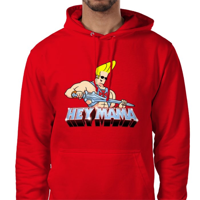 Johnny Bravo & He-Man - Hey Mama Value Hoodie