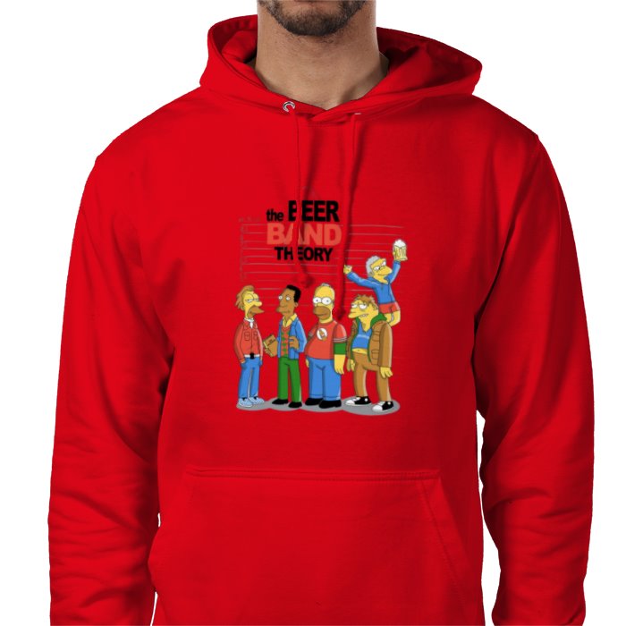 The Simpsons & The Big Bang Theory - Beer Band Theory Value Hoodie