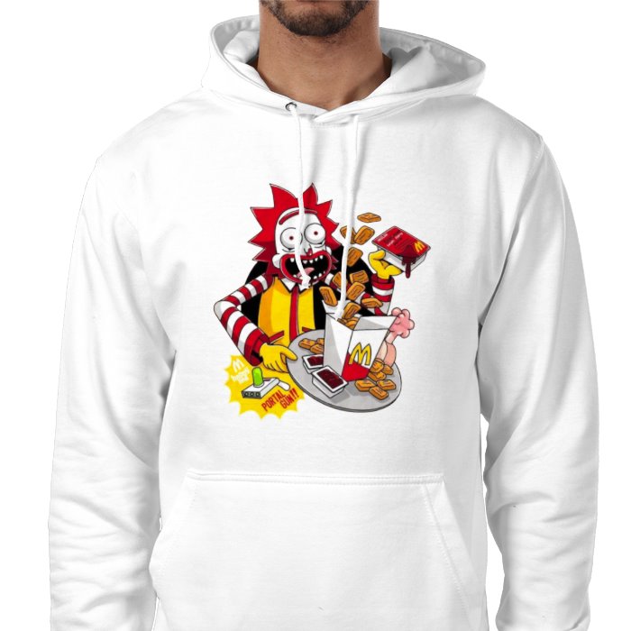 Rick & Morty & Mc Donald's - Rick Mc Donald Value Hoodie