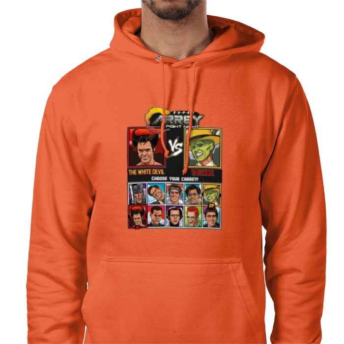 Jim Carrey & Fight Night & Street Fighter - Super Carrey Fight Night Value Hoodie