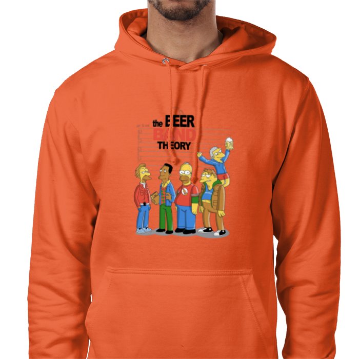 The Simpsons & The Big Bang Theory - Beer Band Theory Value Hoodie