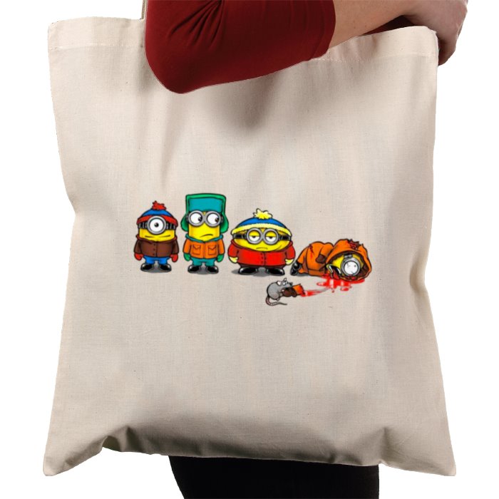 Minions & South Park - Oh My God! They Killed Kevin Tote Bag