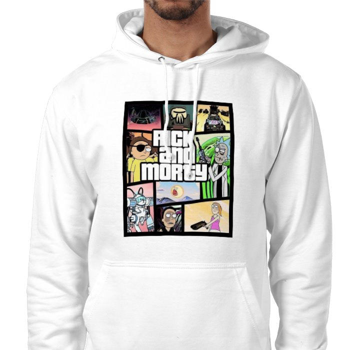 Rick & Morty & Grand Theft Auto - Grand Theft Auto Style Value Hoodie