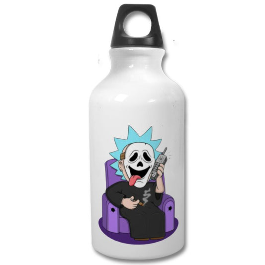 Rick & Morty x Scream - Ghostface Rick Water Bottle