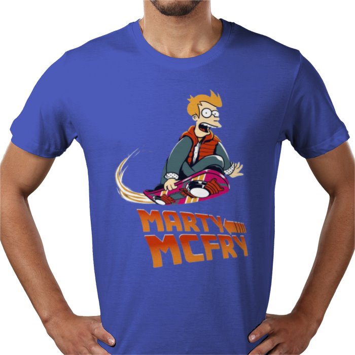 Futurama x Back To The Future - Marty McFry T-shirt