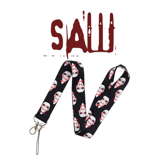 Saw Jigsaw Lanyard | Horror Film Gift