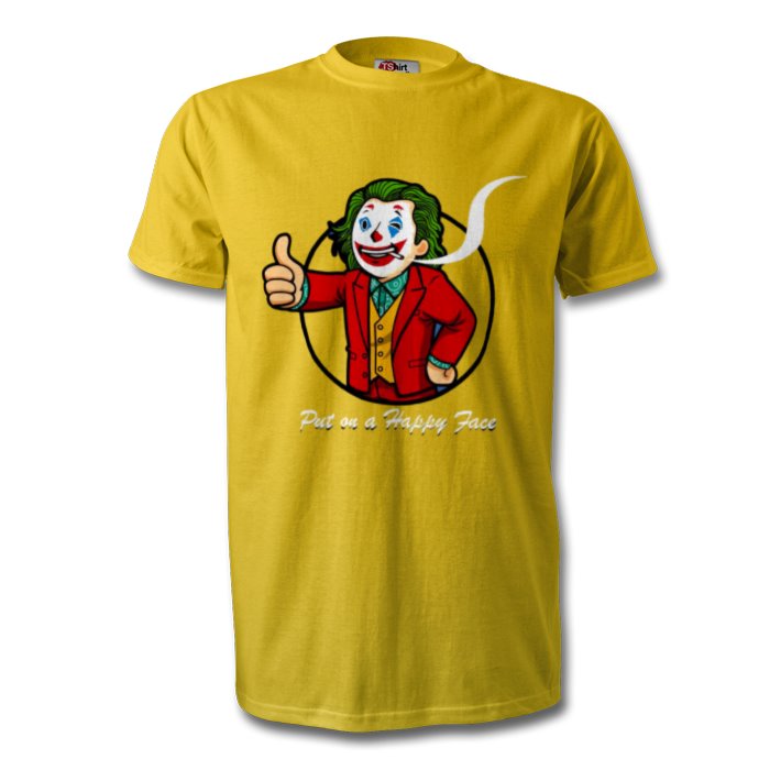 Fallout & Joker - Put On A Happy Face T-shirt