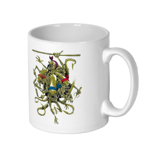 Aliens & Teenage Mutant Ninja Turtles - Teenage Mutant Xenomorph Ninja's Mug