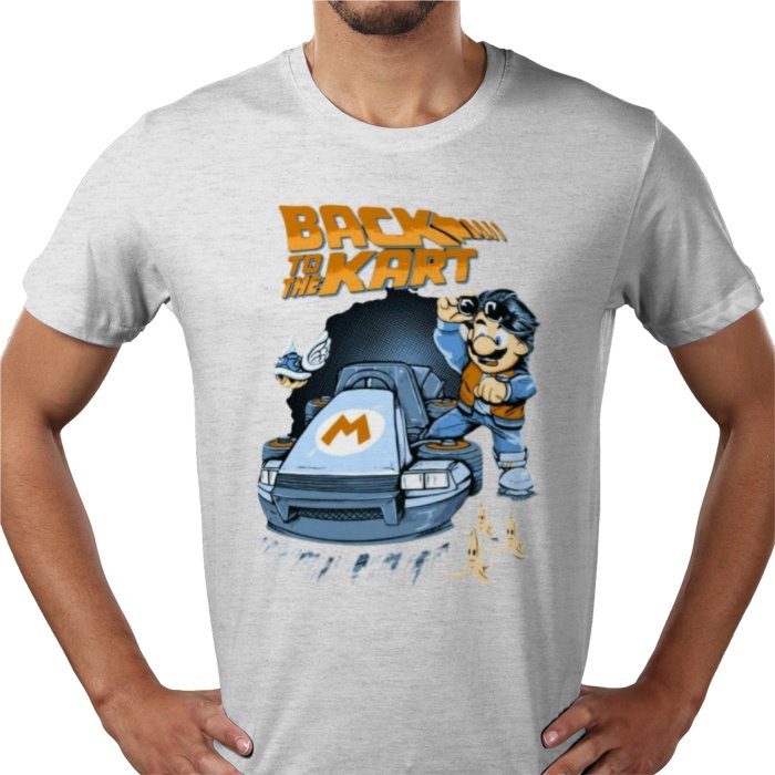 Mario Kart x Back To The Future - Back To The Kart T-Shirt