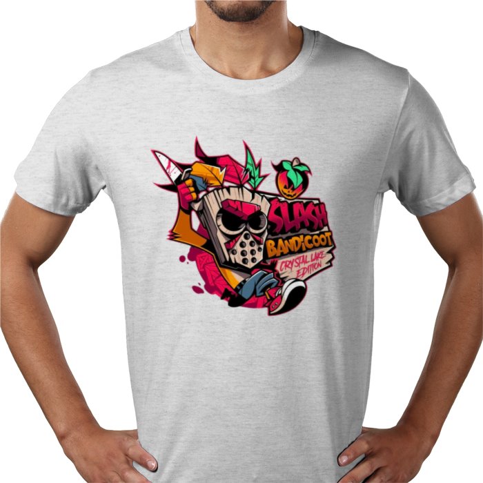 Crash Bandicoot x Friday the 13th - Slash Bandicoot T-Shirt
