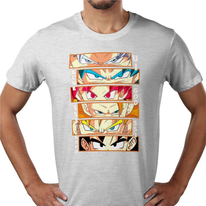 Dragon Ball Z Goku Eyes T-Shirt | Super Saiyan Anime Tee