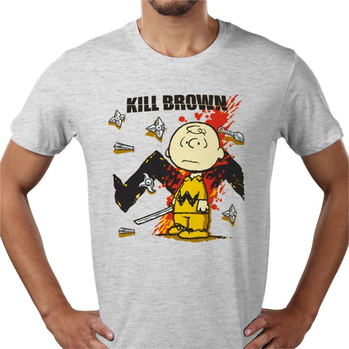 Peanuts x Kill Bill — Kill Brown T-Shirt