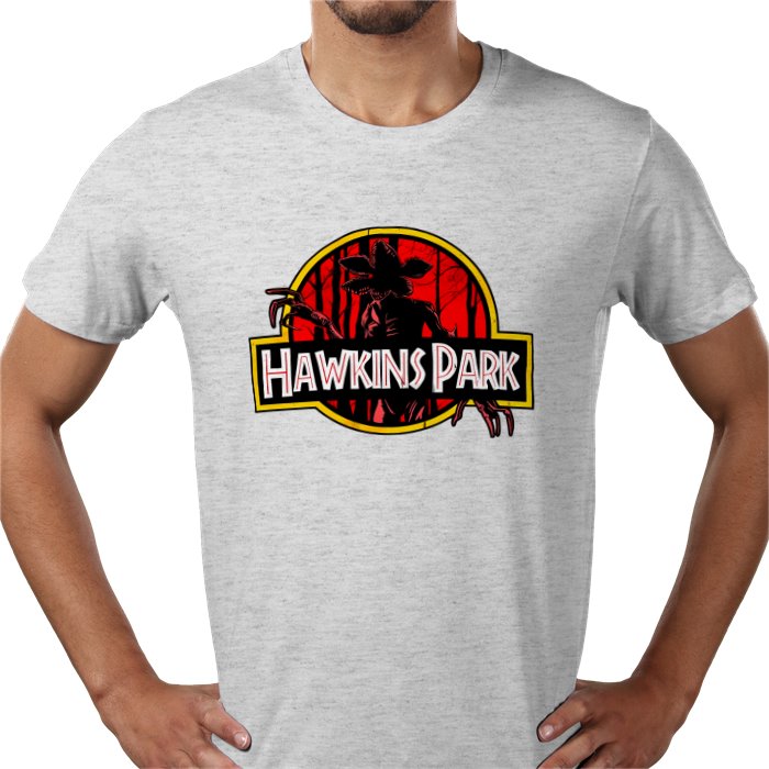 Stranger Things x Jurassic Park T-shirt
