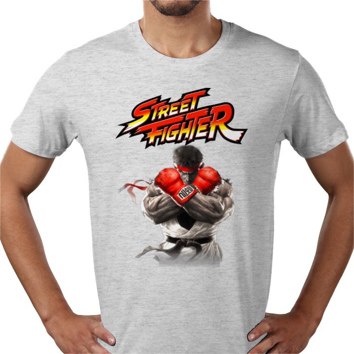 Street Fighter — Ryu Defence Stance T-Shirt