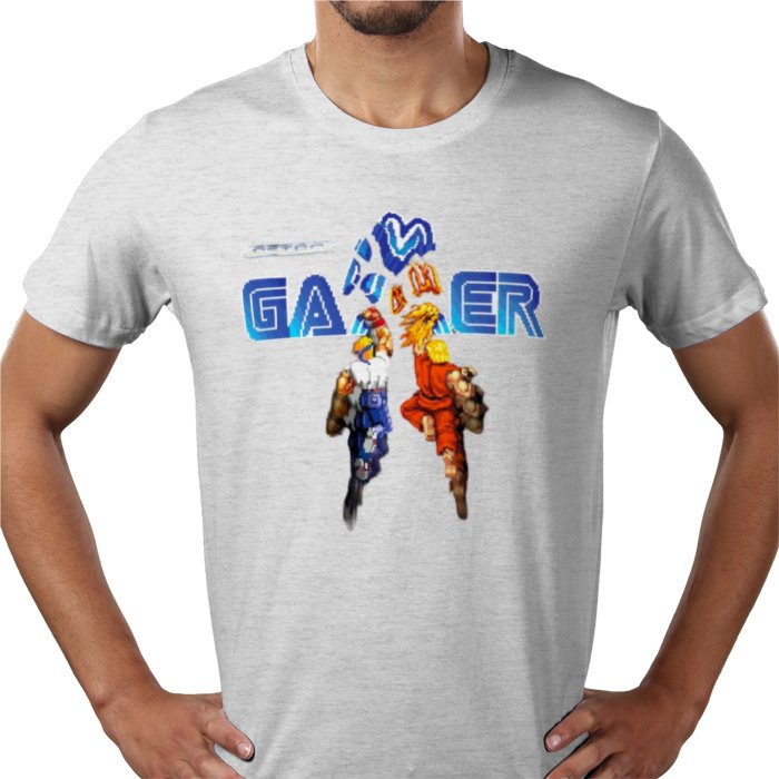 Street Fighter x Sega - Retro Gamer T-shirt