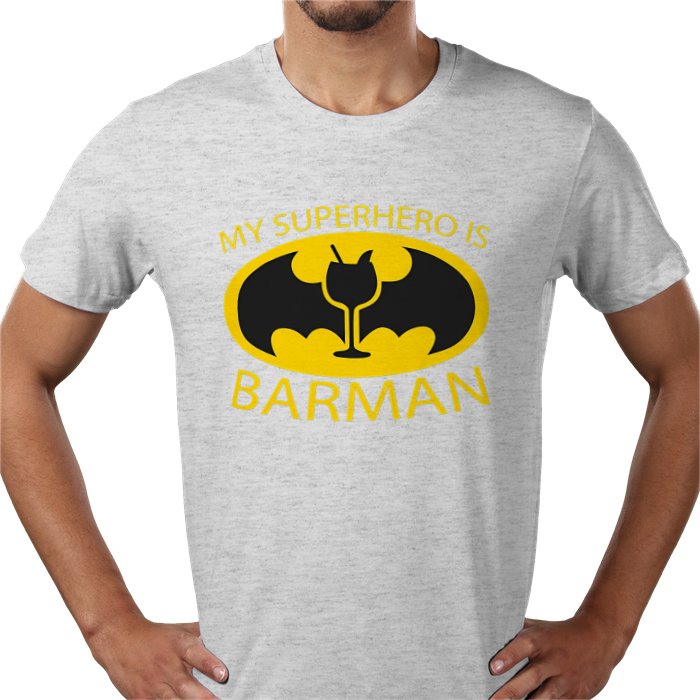 My Superhero Is Barman T-shirt