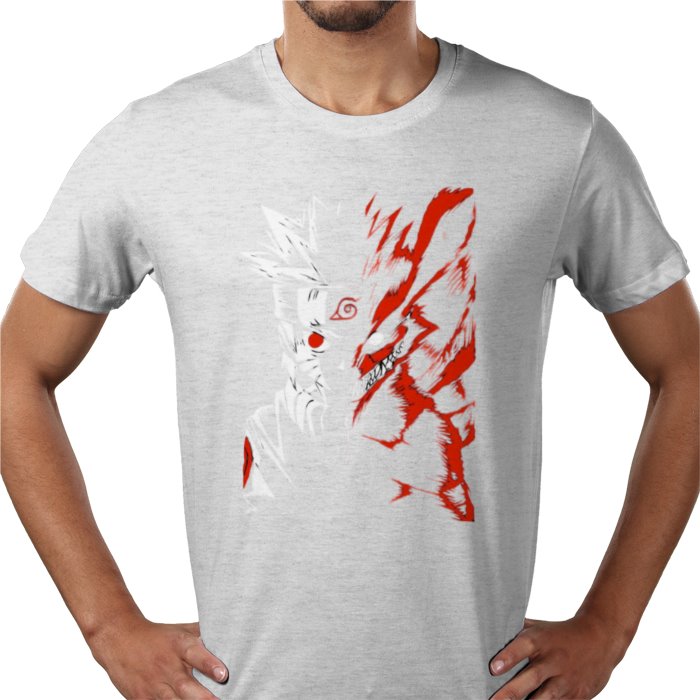 Naruto Nine-Tails T-Shirt | Kurama Fox Spirit Anime Tee