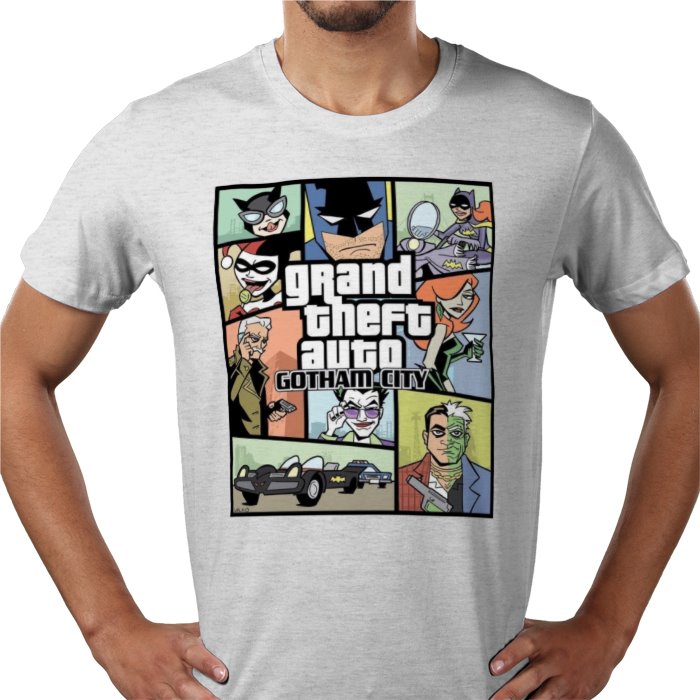 Batman & Grand Theft Auto - Grand Theft Auto Gotham T-shirt