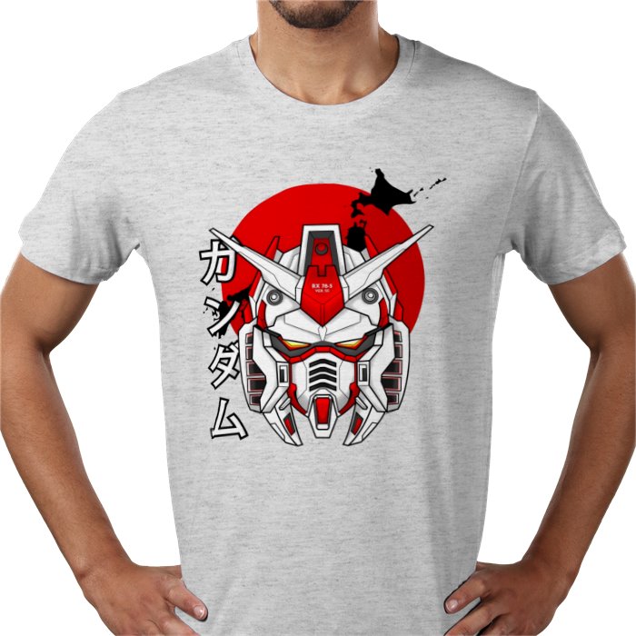Gundam Wing - RX 78 5 Head T-Shirt