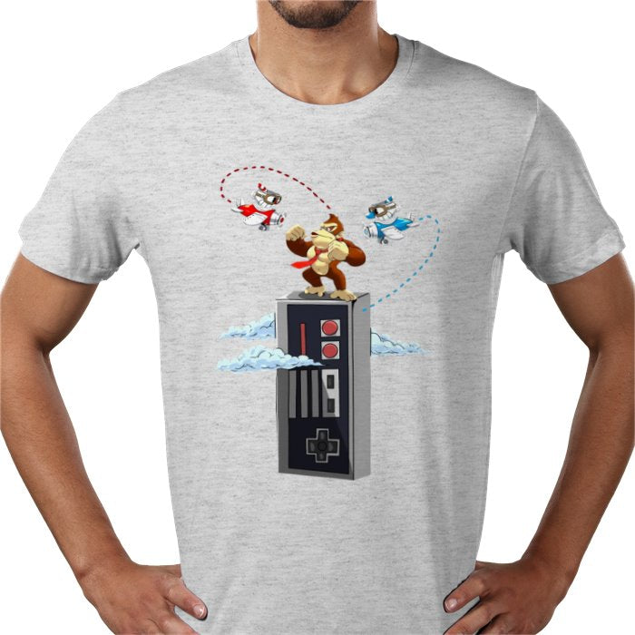 Donkey Kong x Cuphead x King Kong Parody - Kong Of New Donk T-Shirt