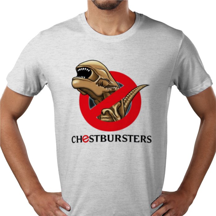 Aliens & Ghostbusters - Chestbursters T-shirt