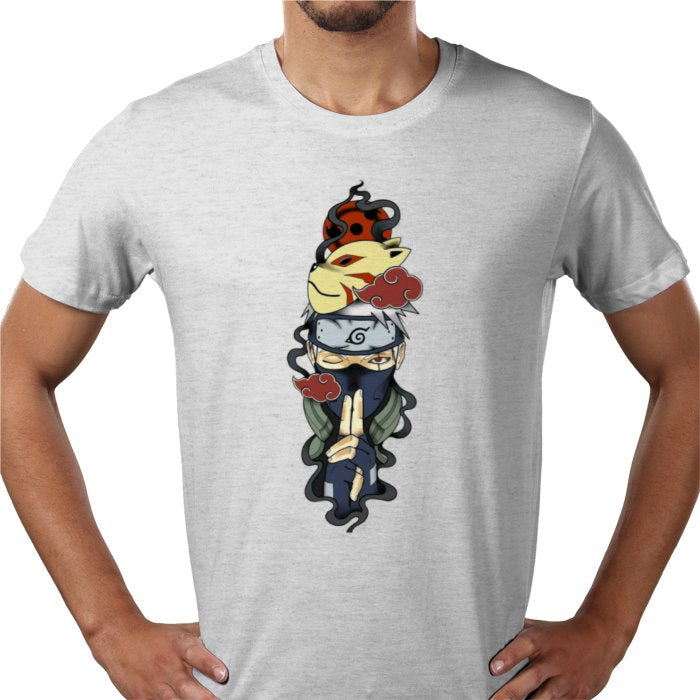 Naruto Kakashi Theme T-Shirt | Copy Ninja Anime Tee