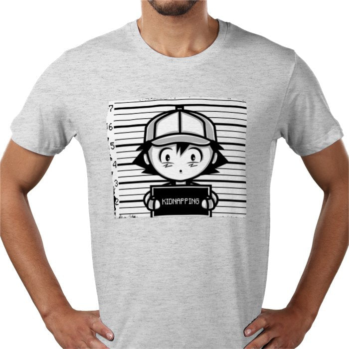 Pokémon — Ash's Mugshot T-Shirt