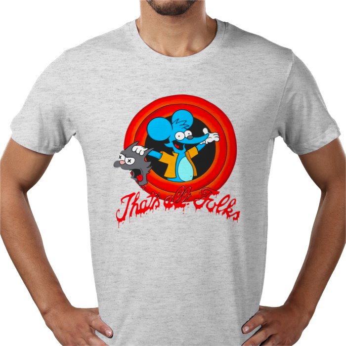 The Simpsons x Looney Tunes — Itchy & Scratchy T-Shirt