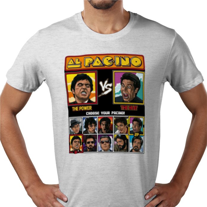 Al Pacino & Pac Man & Street Fighter - Al Pac-ino Fighter T-shirt