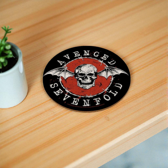 Avenged Sevenfold Round Coasters