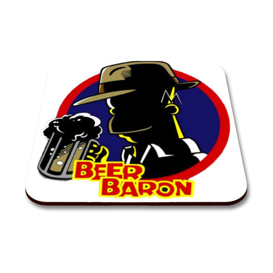 The Simpsons x Dick Tracy - Beer Baron Square Coaster