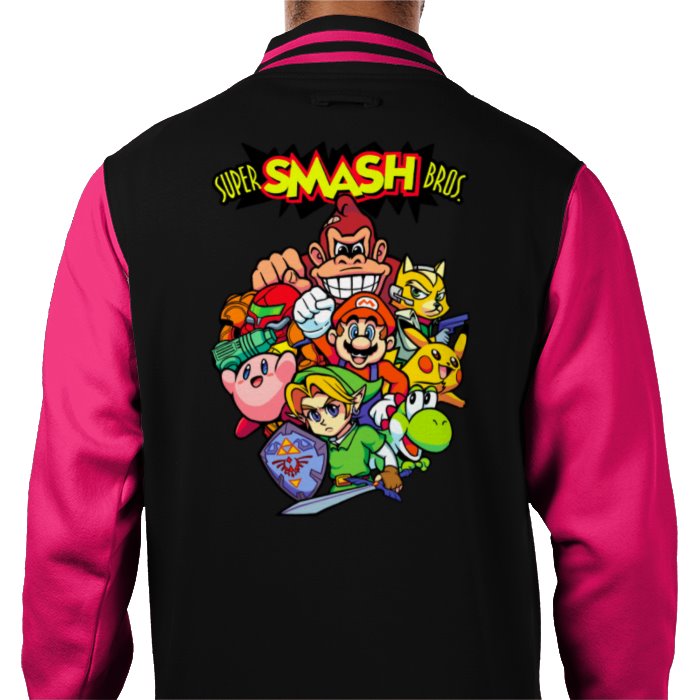 Super Smash Bro's - Theme Varsity Jacket
