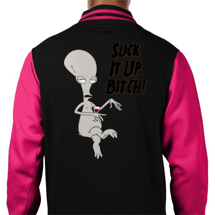 American Dad - Suck It Up B***H Varsity Jacket