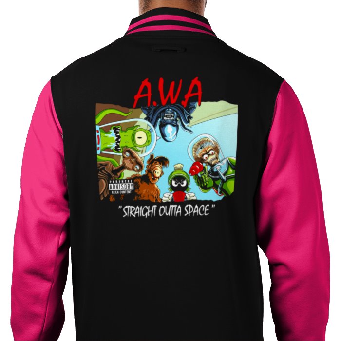 Aliens Without Attitude Varsity Jacket